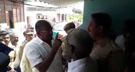 உதவி ஆட்சியருடன் வாக்குவாதம் செய்த மாஜி அதிமுக எம்எல்ஏ