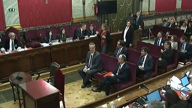 Colau, Urkullu y Rufián declaran en el juicio del 'procés'