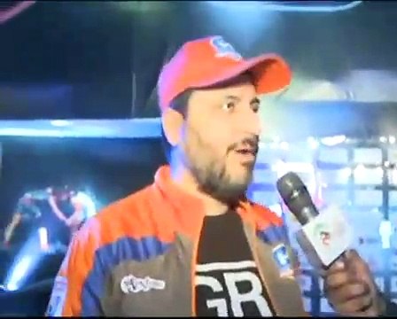 NePWL 3 Day 12_ Proud owner of Haryana Hammers Goldie Behl speaks over Pro Wrestling