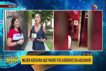 下载视频: Mujer que impidió ingreso a hombre con su bebé a ascensor pide disculpas