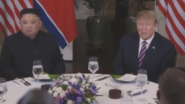 Estados Unidos y Corea del Norte finalizan abruptamente y sin acuerdos su segunda cumbre