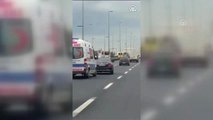 Ambulans Şoförüne Yol Vermeyen Sürücüye Gözaltı