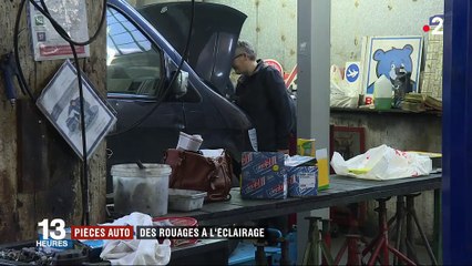 Initiative : des pièces automobiles recyclées en lampes