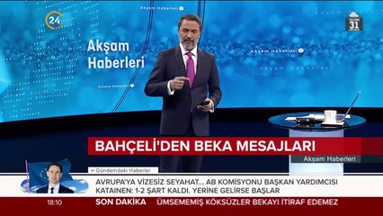 MHP lideri Bahçeli'den beka mesajları