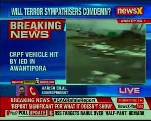 Download Video: Major militants attack in Jammu & Kashmir's, Awantipora; 8 jawans martyred