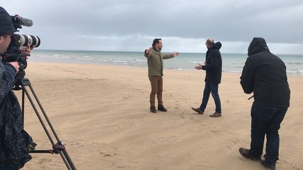 Tournage d’un documentaire sur le Commando Kieffer