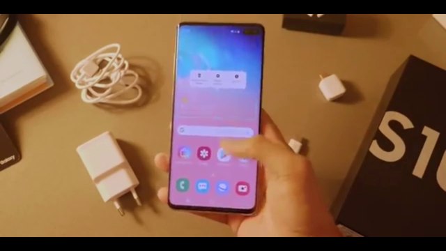 UNBOXING HANDPHONE SAMSUNG GALAXY S10+