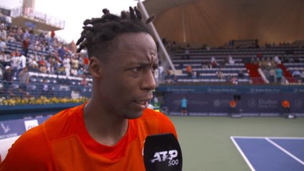 Dubaï - Monfils : ''Un match pas facile''