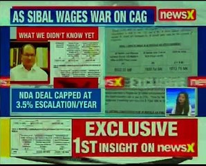 Descargar video: CAG report on rafale deal; NDA Government Rafale price upto 28% cheaper than UPA