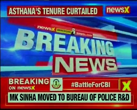 CBI special director Rakesh Asthana, three others shunted from agency