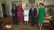 The Queen welcomes King of Jordan and Slovenian President