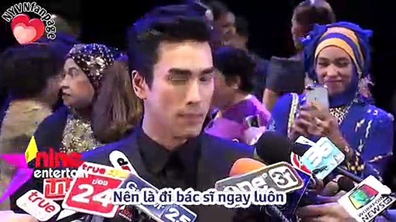 [vietsub] Nadech nói về tình trạng dị ứng của Yaya và chuyến đi công đức Nepal - 16.02.19