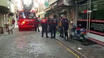 Nazilli TKP ilçe binası alev alev yandı