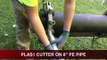 PLAS In-Line Rotary™ Pipe Cutter Demo - Reed Manufacturing