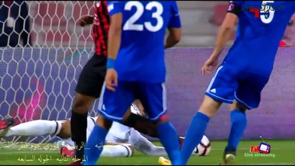 دوري نجوم قط  مباراه نادي الشيحانيه  والريان   الجوله الثانيه الجوله السابعه  27_2_2019 الشوط الثاني