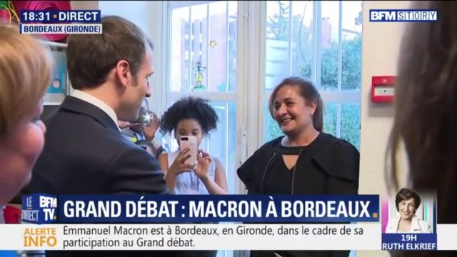 Si je travaille, je perds ma pension d'invalidité , une femme en rémission explique sa situation à Emmanuel Macron