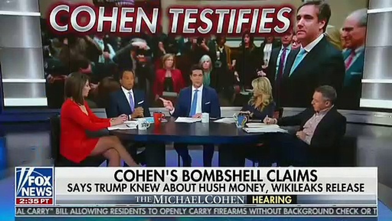 Fox's Greg Gutfeld Threatens Juan Williams Over Cohen Hearing: 'I'm Going To Throw You Off The Set'