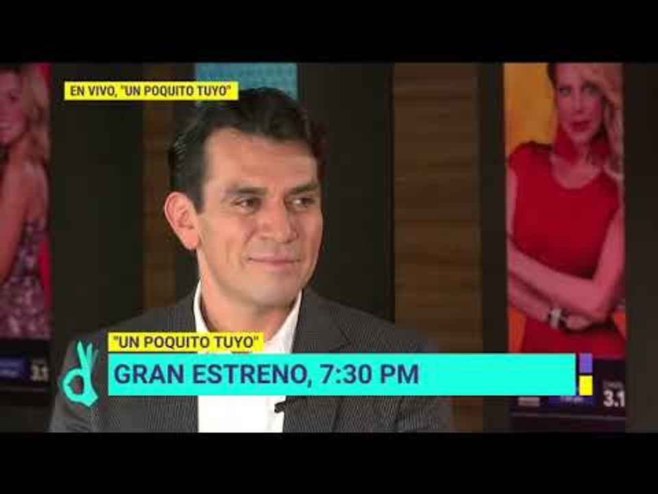 Jorge Salinas listo para el estreno de "Un poquito tuyo" | De Primera Mano