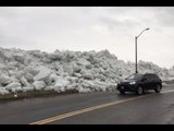 Tsunami de hielo causa afectaciones en el Noreste de Estados Unidos