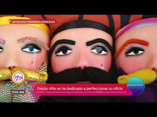 Así se hacen las tradicionales máscaras de cera | Sale el Sol