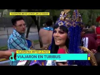 Elenco de "Cleopatra metió la pata" da paseo por la CDMX | De Primera Mano