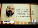 Javier Duarte habla sobre López Obrador | Noticias con Ciro Gómez