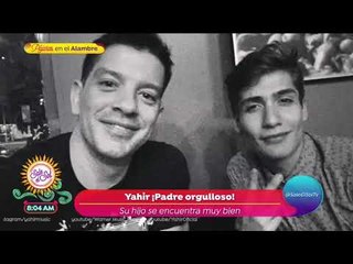 Yahir se recupera del accidente que sufrió | Sale el Sol