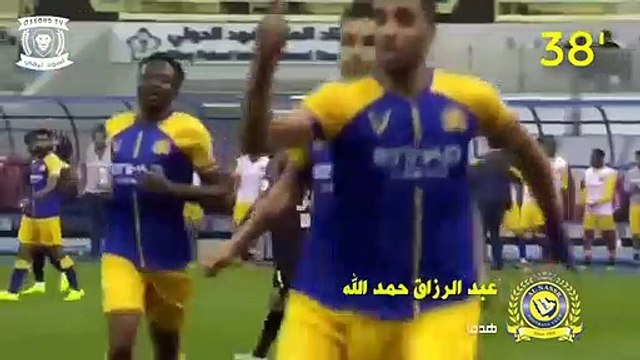 شاهد الغوليادور حمد الله يسجل من جديد للنصر السعودي