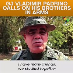 GJ Vladimir Padrino Calls On His Brothers In Arms