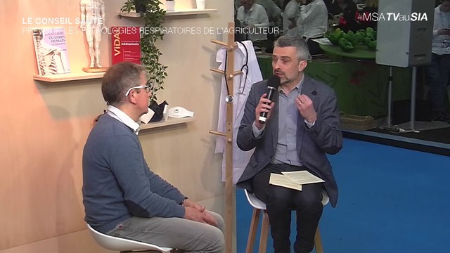 Le conseil santé de la MSA : Prévenir les pathologies respiratoires de l'agriculteur (28/02/19)