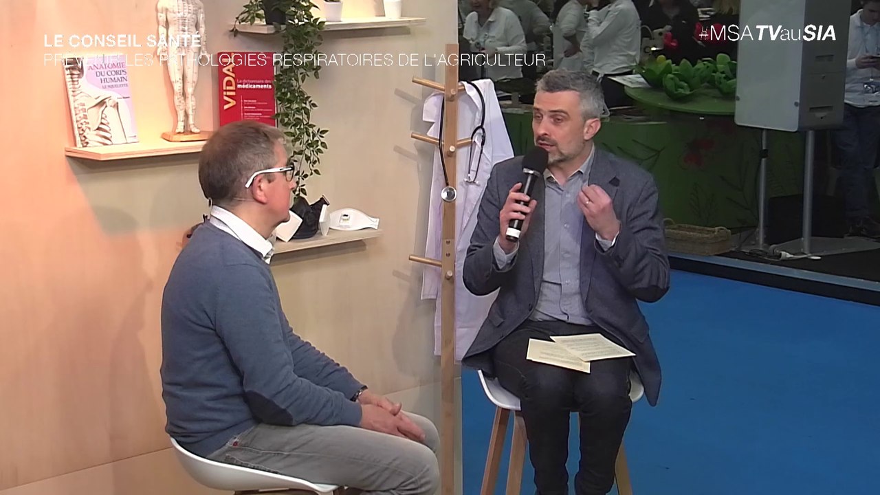 Le conseil santé de la MSA : Prévenir les pathologies respiratoires de l'agriculteur  (28/02/19)