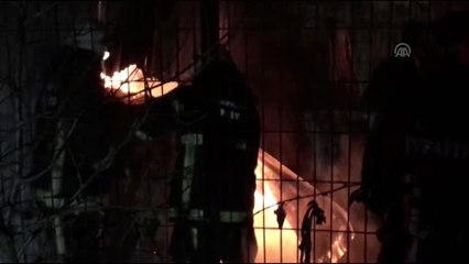 Yatak Fabrikasının Deposunda Yangın (3)