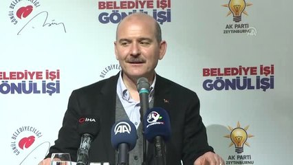 Soylu: "İttifakın Vitrininde Güya Chp, Saadet, İyi Parti Var Ama Dükkanın İçerisinde PKK ve Fetö...