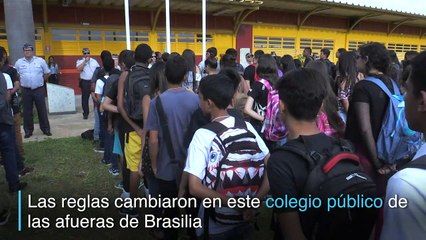 Brasilia ya tiene colegios públicos con gestión militar