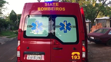 Siate atende vítima de agressão no Bairro Cataratas
