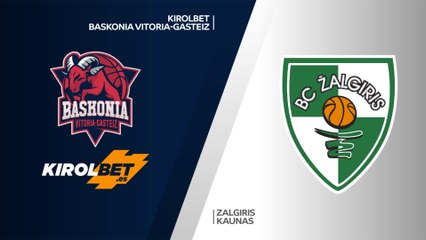 KIROLBET Baskonia Vitoria-Gasteiz - Zalgiris Kaunas Highlights | Turkish AirlinesEuroLeague RS Round 24