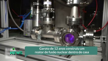 Garoto de 12 anos construiu um reator de fusão nuclear dentro de casa