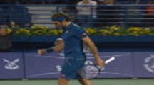 Federer bt Fucsovics (7-6 6-4)