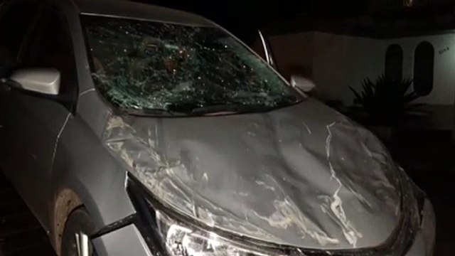 Atingido por Etios, Ônix é arremessado contra Corolla no Centro