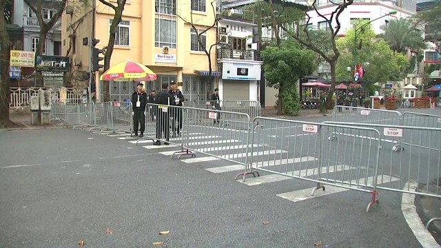 긴장감 도는 김정은 위원장 숙소...오늘부터 베트남 공식 방문 일정 / YTN