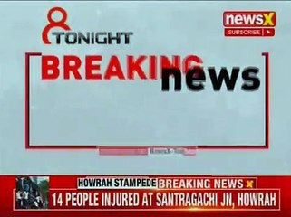 Howrah Stampede: 14 people injured at Santragachi station