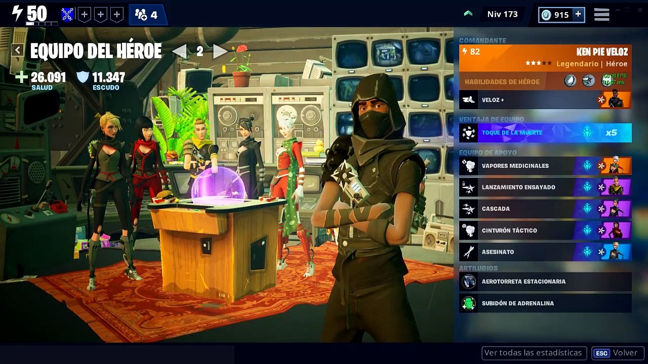FORTNITE TEMPORADA 8 /SALVAR EL MUNDO/