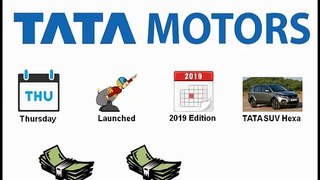 Tata Motors 2019 SUV Hexa | Share-It Buddies |