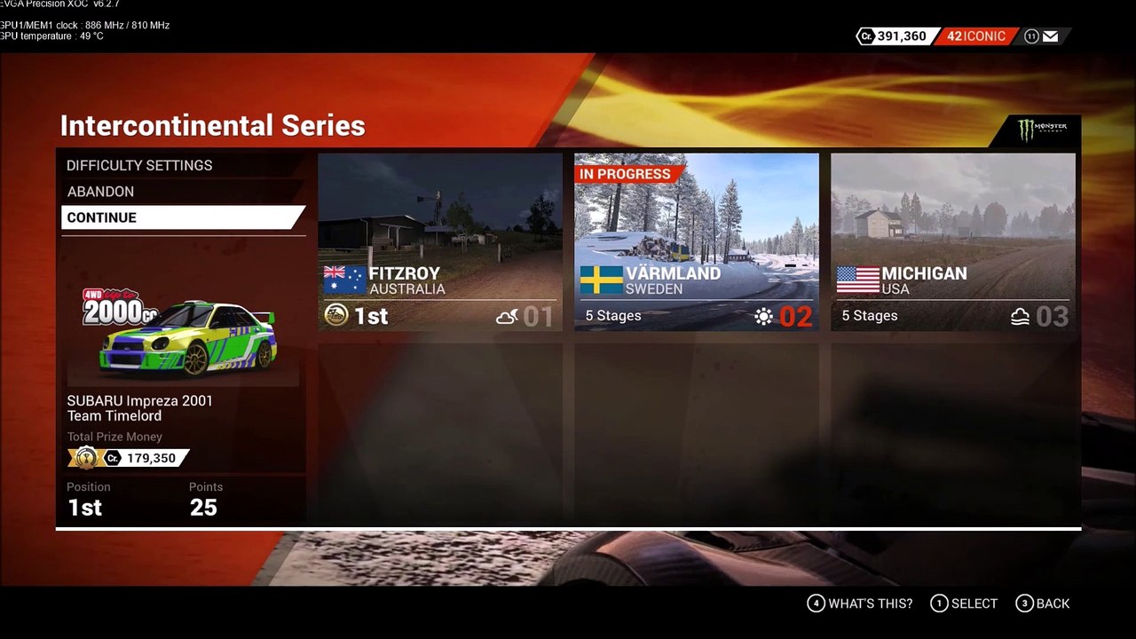 DiRT 4 Edsvalla Sjo Ev2 St5 Intercont.Series Varmland Sweden