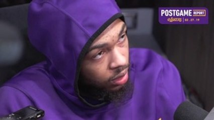 Postgame: Brandon Ingram (2/27/19)