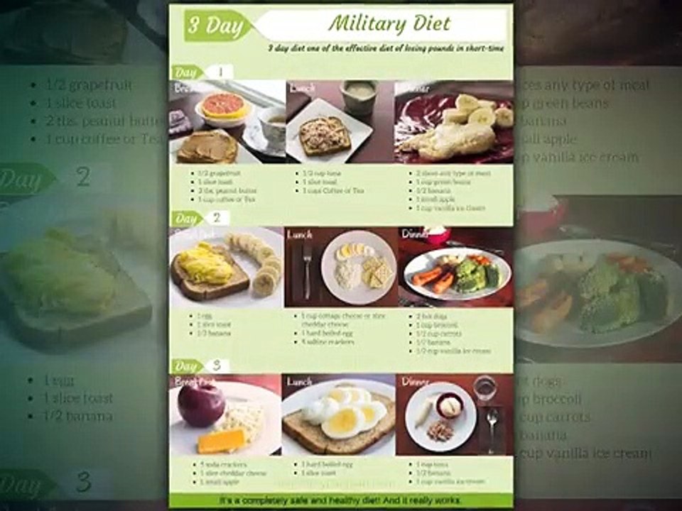 Watch: Pros & Cons of Military diets you need to know before starting weight loss