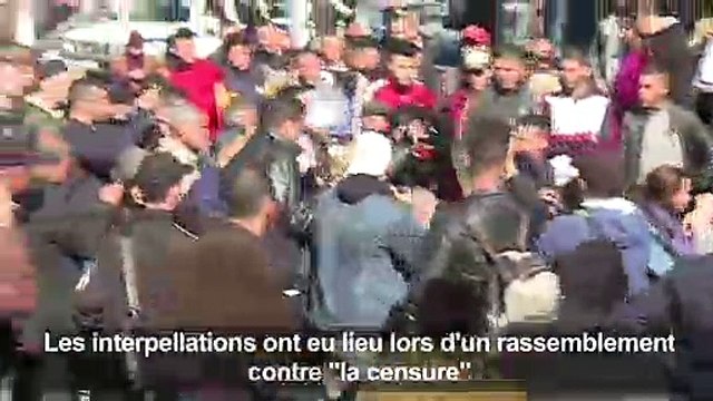 Algérie: des journalistes détenus plusieurs heures