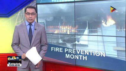 Fire Prevention Month, simula na sa araw na ito