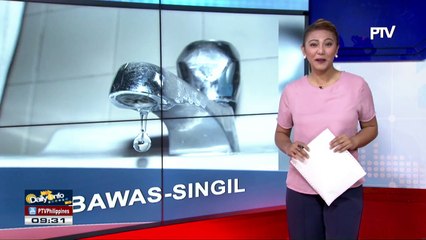 Bawas-singil sa tubig, asahan sa Abril