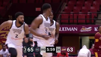 Derek Cooke Jr. Posts 18 points & 15 rebounds vs. Canton Charge